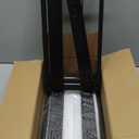 2 Pack Pots and Pans Organizer Under Cabinet, 21.6" Deep Pull Out Pot Lid Organizer Holder with Guardrail Adhesive Pot and Pan Holder Rack with 10 Adjustable Dividers(Black)