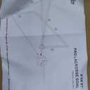 Champion Sports Professional Lacrosse Goals: 6x6 Feet Mens & Womens Pro Goal