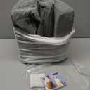 Dog Stairs for Small Dogs, 3-Step Wider Pet Stairs for Couch and Beds, Non-Slip Dog Steps for Old Cats, Puppy,15.7" H, Grey (15.7" x 21.8" x 15.7")