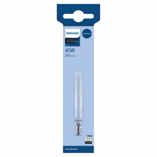 Philips Appliance Bulb 40W Clear Intermediate Base T6.5 Light Bulb 120 Volts