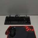 BlueFinger RGB 87 Keys Gaming Keyboard and Backlit Mouse Combo, USB Wired Rainbow Keyboard,Gaming Keyboard Set for Laptop PC Computer Game and Work (Black 01)