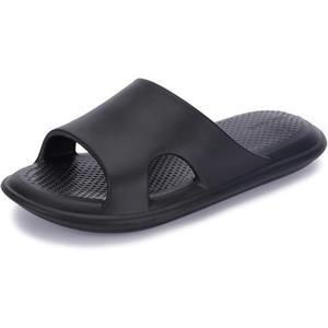 BRONAX House Slippers for Women and Men's | Quick Drying Shower Shoes | Cushioned Sole W12