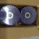 12Pcs Strip Discs Stripping Wheel, 4-1/2"x 7/8" Inch Stripping Wheel for Angle Grinder Clean and Remove Paint Coating Rust Welds Oxidation