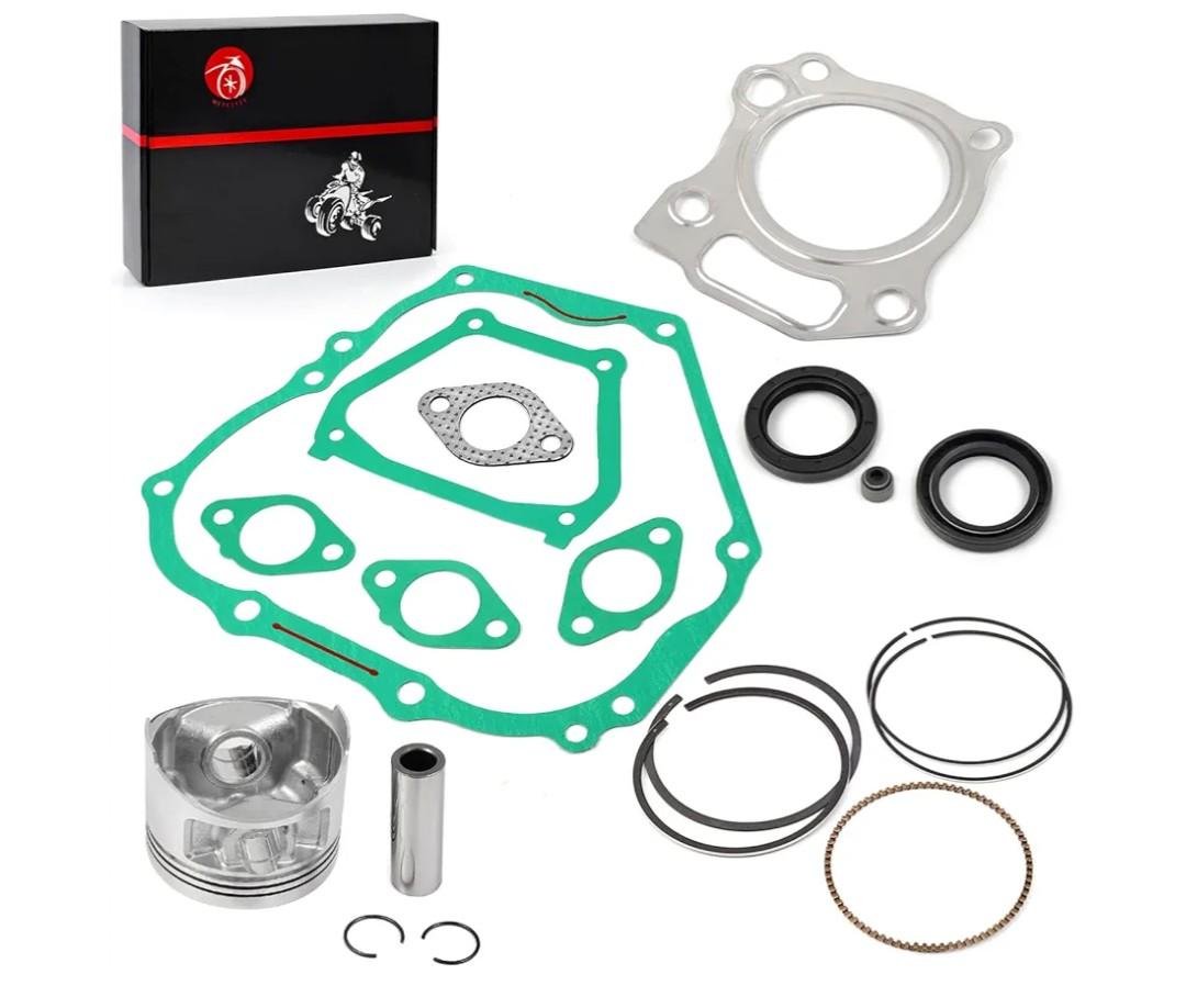 Engine Top End kit Oversize 0.5mm Piston and Ring Gasket Seal For YAMAHA Golf Cart G11 G16 G20 1996-2002 JN6-11636-00