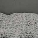 Dog Bed Kennel Pad Washable Anti-Slip Crate Mat for Small Dogs and Cats (24-inch) (White-black rose swirl)