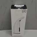 Soap Dispenser,Touchless Bath Kitchen Countertop Automatic Soap Dispenser with Infrared Motion Sensor,IPX6 Waterproof.Perfect for Bathroom and Kitchen. (White)