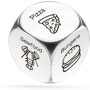 7 x Valentines Day Gifts for Him Galentines Day Gifts for Her Valentines Day Gift for Couples Food Decision Dice Funny Date Night Dice Boyfriend Gift for Girlfriend Couple Presents Birthday