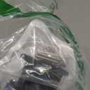 ONEONTA Airtag Dog Collar Holder | Airtag Dog Waterproof - Airtag Holder for Dog Collar with Removable Metal Loop, Sturdy TPU, Lightweight, Compact Size, Fits 1" Width Collar (Black)