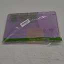 G JGOO Compatible with MacBook Air 13 Inch Case 2022 2021 2020 2019 2018 Release M1 A2337 A2179 A1932 Touch ID, Glitter Plastic Hard Shell Case + Keyboard Cover + Screen Protector, Sparkly Purple