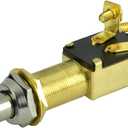 BEP 2 Position SPST Recessed Off/(On) Push Button Switches