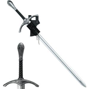LarpGears Martial Arts Training Foam Gandalf Sword with Sheath Practice Sword for Cosplay, Halloween Costume, LARP Event or Outdoor Battle Game Sports 44 inches