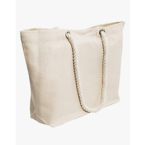 6 Pack Rope Handle Tote Bags Large Tote Bag with Rope Handles Sturdy Canvas Reusable Grocery Shopping Bags Tote Bag Beach Bag