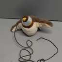 Chirping Bird Cat Toy - Interactive Flapping Bird Cat Toy for Indoor Cats, Simulated Rechargeable Flappy Sparrow with Catnip Pouch