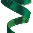 MEEDEE Hunter Green Velvet 1-1/2 Inch Thick Velvet Wired Ribbon 25 Yards Spool for Gift Wrapping, Tree Garland, Wreaths, Bows, Crafts Supply