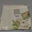 JOJOGOGO Bunny Easter Throw Pillow Covers 18x18 Set of 4 Carrot Easter Decorations Farmhouse Spring Pillow Covers Home Decor for Couch Sofa Porch