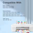 TEINO Remanufactured Ink Cartridge Replacement for HP Ink 65 65XL Black Ink Cartridge for HP Printers Envy 5055 5052 5058 DeskJet 3755 3700 2600 2655 3752 3720 3722 3723 3758 2652 2622 2624 (2 Black)