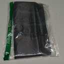 Chyhomenyc Black Valances for Window, Room Darkening Short Curtains for Kitchen Bedroom Living Room, Rod Pocket Top Small Window Treatment Valance RV Bunk Panels, 40" Wx14 L, 2 Pieces