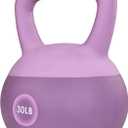 Soft Kettlebells - Sea and Iron Sand Filled Weights for Women and Men - Color Coded Soft Vinyl Kettlebells, Multiple Sizes