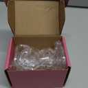 VIS'V Wreath Hanger, Large Suction Cup Wreath Hooks, Heavy Duty, 22 LB Capacity, Removable and Reusable, Clear, 2 Pcs