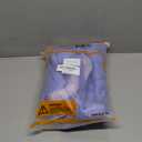 Lelepet Reversible Dog Coat Waterproof Dog Jacket Windproof Puffer Vest for Winter Warm Lightweight Coats for Large Dogs Adjustbale Hook & Loop Pet Apparel with Leash Hole, Pitbull, Purple, XL