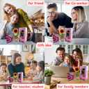 Positive Sunflower Crochet Doll - Sometimes You Forget You Are Awesome Gifts - Emotional Support Crochet Gifts For Teacher Friend Coworker Men Women Inspirational Motivational Birthday Thank You