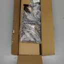 BAYKA Wall Mounted Floating Shelves, Wood Floating Wall Shelf for Books & Decor, Small Space-Saving Display & OrganizerBlackSet of 4 (16-inch Mixed)