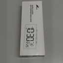 Netzu Alarm Clocks for Bedrooms, Digital Clock with Date Temperature and Weekday, Manual DST, Snooze, 2 Alarms, 4 Volumes Bedside Desk for Living Room Home Bedside Desk (RGB)