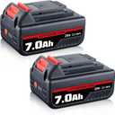2Pack Lithium LB2X4020 7.0Ah 20V MAX Replacement for Black and Decker 20V Battery LBXR20 LBXR20-OPE LB20 LBX20 LBX4020 LB2X4020