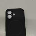 Miracase Magnetic for iPhone 17 Case, Compatible with MagSafe, Integrated Silicone Camera Control Cover, 3.0mm Thicken Shockproof Drop Protection Phone Case for 17, Black