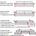 Erke Loveseat Cover Sheet Blanket, Machine Washable Non Slip Chenille Cushion Slipcover for Pets, 2-Seater Love seat Sofa Bed Chair Slip Covers Furniture Decor Protector