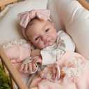 WOOROY Realistic Reborn Baby Dolls - 20 Inch Lifelike Newborn Baby Doll Girl Real Life Baby Dolls with Weighted Soft Body Gift Toy for Kids Age 3+