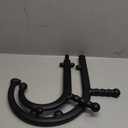 Shrdaepe Massage Trigger Point Cane, Muscle Release Tool Self Massage Hook Cane, Handheld Back, Neck, Shoulder, Leg and Feet Massager Rod, Body Deep Tissue Gifts for Men & Women, Black