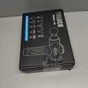 TOLOCO Massage Gun Deep Tissue, Percussion Massage Gun with 10 Replacement Heads, Super Quiet Portable Electric Massager for Athletes, Relax, Black