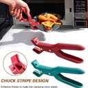 Hot Plate Grippers Tongs, Multi Angle Anti-Scald Bowl Clip, Silicone Non-Slip Hot Dish Plate gripper Holder - For Microwave Oven Cooking, Kitchen Utensil for Bowls, Pans, Dishes (2PC-Mix)