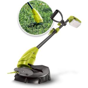 Sun Joe 24V-GT10-LTE 24-Volt IONMAX 10-inch Cordless Lightweight Stringless Grass Trimmer, Kit (w/ 2.0-Ah Battery + Charger) (Kit (w/ 2.0-Ah Battery + Charger))