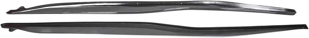 Apply to Gloss Black Z06 Style Side Skirt Extensions Splitter for 2014-2019 Corvette C7 - Enhance Aerodynamics & Style