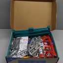 Electric Toddler Train Set Toy, Battery Powered Railway Train Track Toy Playset for Kids Ages 3 4 5, Boys and Girls