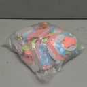 MCEAST 10 Pieces Fun Hamster Toys Set Include DIY Wooden Gerbil Hideout Hamster House Rainbow Bridge Seesaw Swing Roller Pet Exercise Chew Play Toys Guinea Pig Cage Accessories for Small Animals