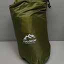 FNARMW Double Sleeping Pad Camping, Self Inflating 6'' Extra-Thick 2 Person Pillow Built-in Foot Pump Waterproof Inflatable Sleeping Mat Backpacking, Tent, Hiking, Portable Camping Pad (Yellow Grey)