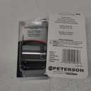PETERSON MFG V435 Chrome License Plate Light, 2 Pack