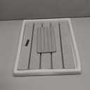 2 PCS Large Stone Dish Drying Mat for Kitchen Counter with Water Absorbing Sink Tray,24x16 Inch Foldable Diatomaceous Earth Dish Mat & 8x4 Inch Stone Coasters Tray,Super Absorbent Quick Dry