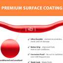 Mountain Bike Handlebars, Mtb Handlebars 31.8, Bicycle Handle Bars, Bicycle Handlebars, Bike Bars For Mtb/Ebike, Alluminum, Red