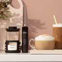 Keurig SimpleCafe Frother, Rechargeable Handheld Milk Frother for Lattes, Cappuccinos & Iced Coffee, USB Cord Included, Microwave-Safe Frothing Cup, Hot & Cold Foam Maker