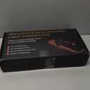 HALIDODO 35.4'' x 17'' Red Light Therapy Mat for Body, 500 LEDs Tri-Chip Upgrade 660nm& 850nm Near Infrared Light Therapy Pad Wrap Belt Blanket for Body Back Waist Knee Joint, 90Min Timer, Black