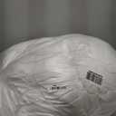 Litanika White Comforter Set Queen Size, 3 Pieces Lightweight Solid Bedding Comforter Set, All Season Fluffy Bed Set (90x90In Comforter & 2 Pillowcases)