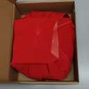 4 Pack Christmas Bows Decoration Large, 18x35 Car Bow, Christmas Tree Bow Topper Red, Wreath Bow, Christmas Red Velvet Bows, for Xmas Home Front Door Patio Outdoor Decor (Red 2, 4 Pack)