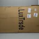 Extra Tall Pet Gate 55.1" for Doorways, 30.1-33.8" Wide High Pressure Mounted Baby Dog Cat Gate for Stairs, 1.37" Gap No Drilling Auto Close for Hallways/Kitchen, Black