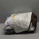 Ruaozz Waterproof Recliner Couch Covers, Sofa Slipcovers Washable 1-Piece Recliner Covers Non-Slip Furniture Protector with Elastic Straps Pocket for Kids Pets(Beige, 3 Seater)