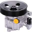 ECCPP Power Steering Pump fit for Mercedes-Benz S430 2000 2001 2002 2003 2004 2005 2006 for Mercedes-Benz S500 for Mercedes-Benz S55 AMG 2001 2002 Replace # 21-5326