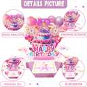 2 x 3D Pop Up Birthday Card Gifts for Niece, Explosion Box Greeting Card with Cake, Balloons & Gifts, Funny Niece Birthday Card (AS 202)
